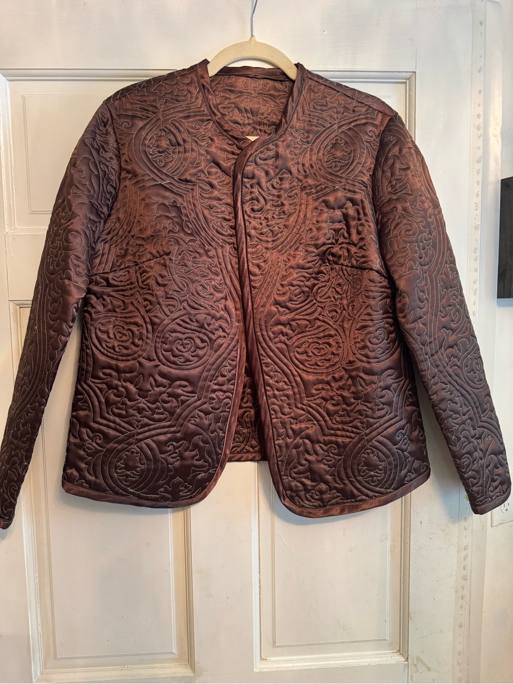 Quilted Brown Women's Jacket